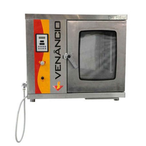 Forno Combinado à Gás Venâncio FCDB6G 6 GN Inox Mono