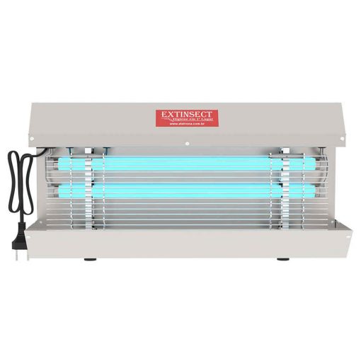 Armadilha Luminosa Eliminador Mata Moscas e Mosquitos Eletrona EXTINSECT SG-01