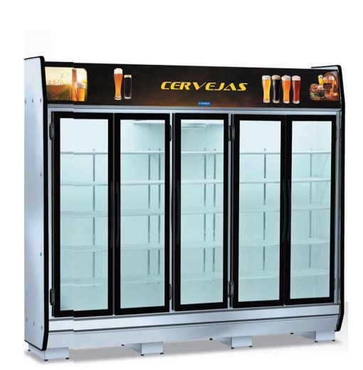 Cervejeira Fortsul Black -4°C EAS 285 5 Portas 285 cm 220 Volts