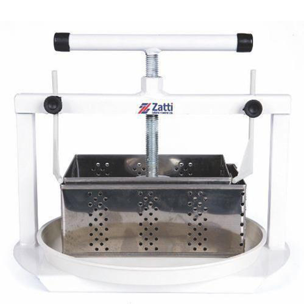 Prensa Para Queijo Retangular 02 Formas Inox Zatti