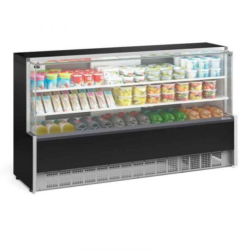 Vitrine Refrigerada Universal 2 Placas Fria Gelopar Aurora GPDA-205R
