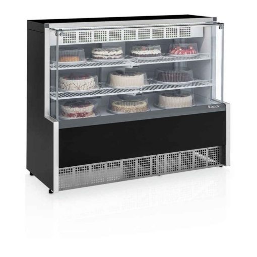 Vitrine Refrigerada Serpentina Gelopar Aurora GPEA-140R 220V