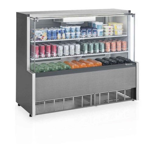 Vitrine Refrigerada Ar Forçado Gelopar Aurora GPFA-140R 220V