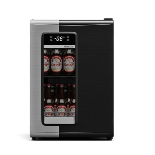 Cervejeira 100 Litros Preta Porta com Vidro 220V GRB-100PR Gelopar - Image 4