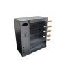 Churrasqueira Elétrica Giratória Do Cheff com 5 Espetos 2500w 220v